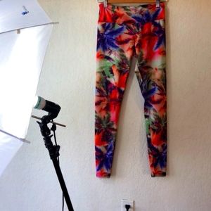 Onzie Palm Tree Leggings S/M
